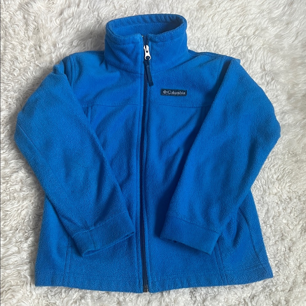 Columbia Kids Blue Fleece Full-Zip Jacket